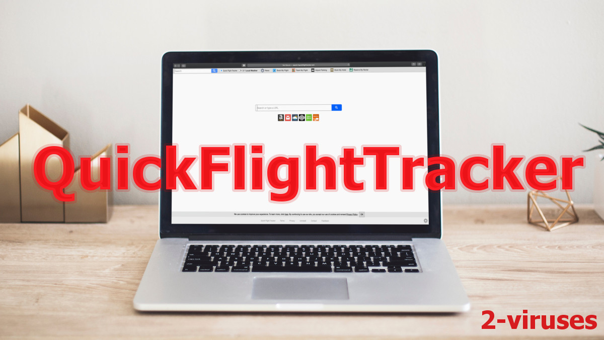 QuickFlightTracker new tab page