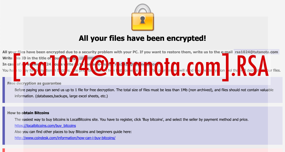 [rsa1024@tutanota.com].RSA, ransom text
