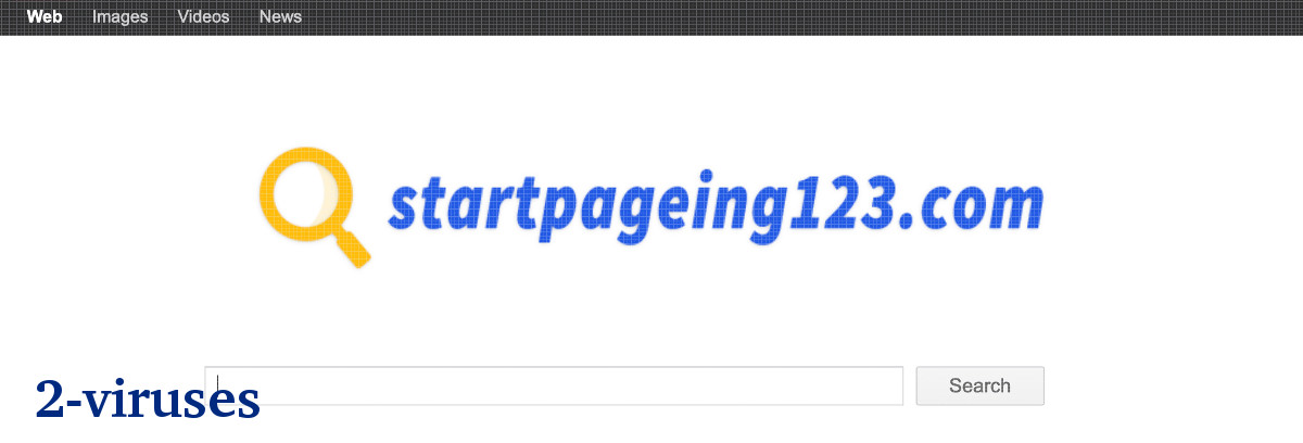 Startpageing123.com main page