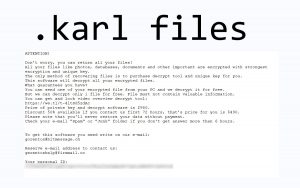 Karl Ransomware