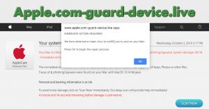 Apple.com-guard-device.live Scam