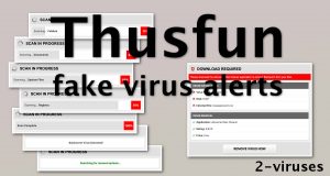 Thusfun.live Virus Warnings