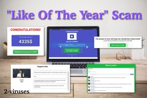 "Like Of The Year" Award Scam