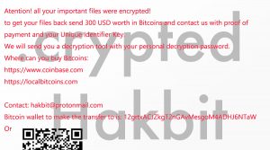 Hakbit (.crypted) Ransomware