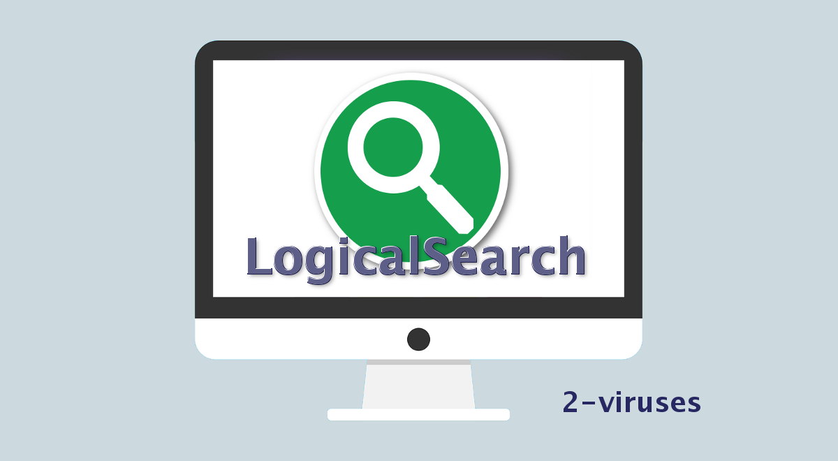 "LogicalSearch', a cartoon mac with the logo of LogicalSearch