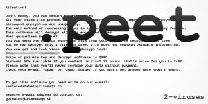 Peet Ransomware