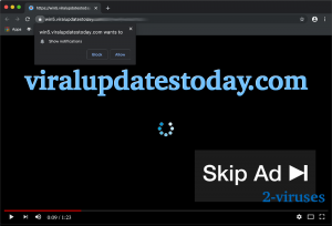 Viralupdatestoday.com Pop-up Ads
