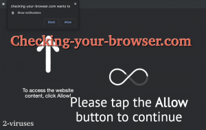 Checking-your-browser.com Pop-up Ads