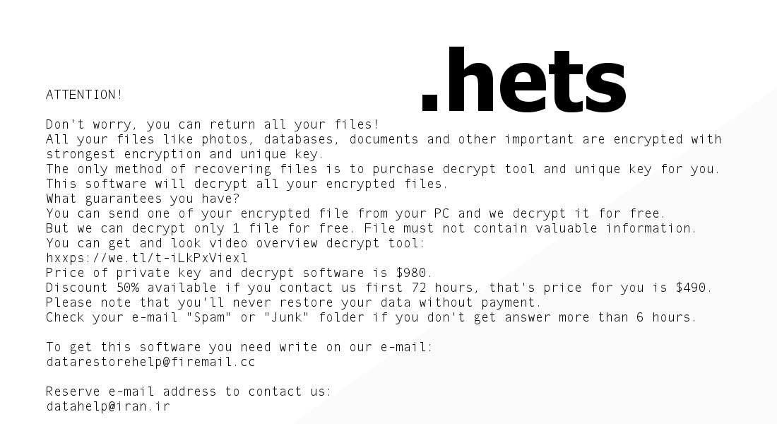 ".hets", the ransom note