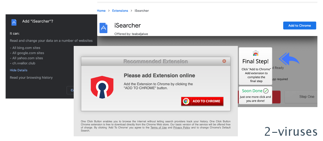 "Mkob.xyz", recommended extension, iSearch