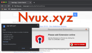 Nvux.xyz Search Redirects
