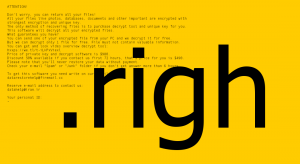 Righ File-locking Virus