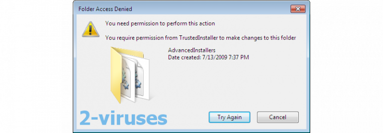 TrustedInstaller - Dedicated 2-viruses.com