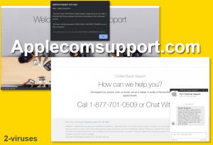 Applecomsupport.com Pop-ups