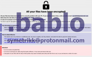 Bablo Ransomware