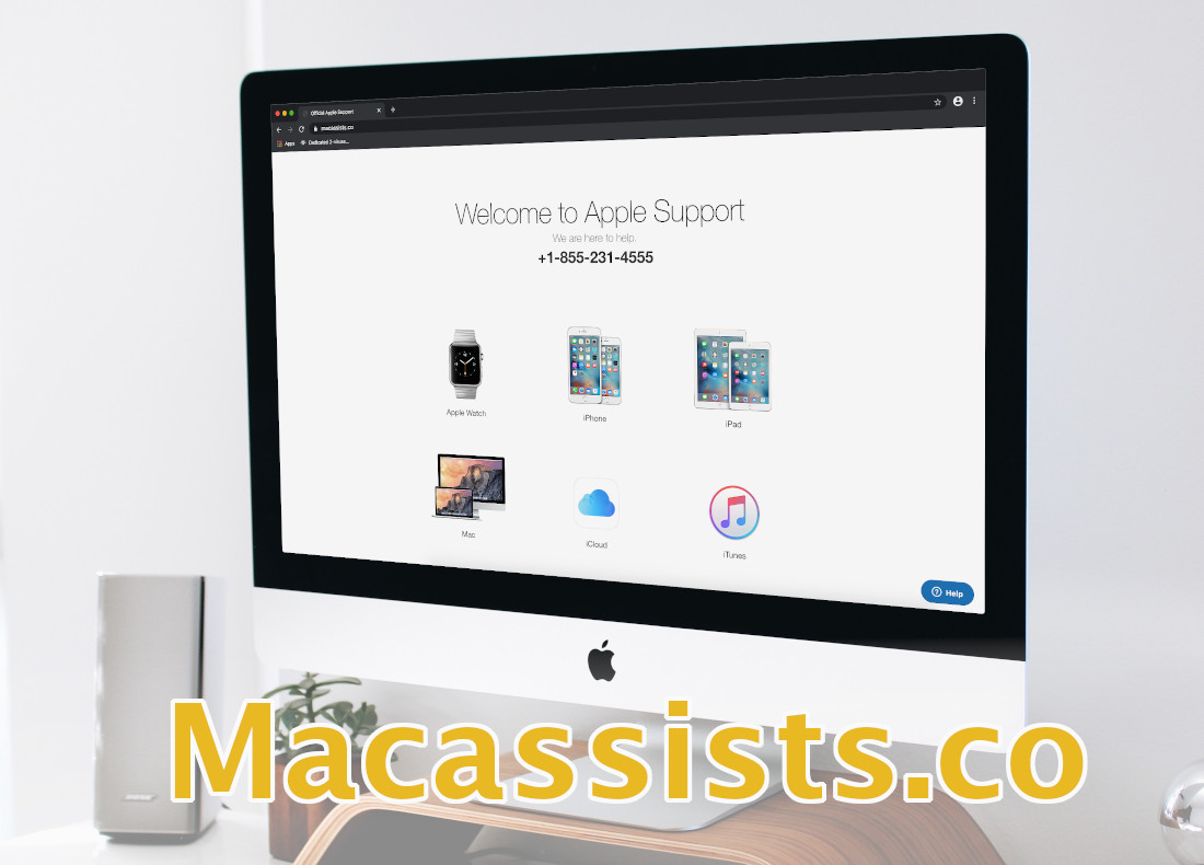 Macassists.co is Fake Apple Support.