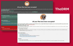 TheDRM Ransomware (SupportClown@elude.in)