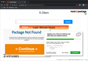 TrackaPackage New Tab