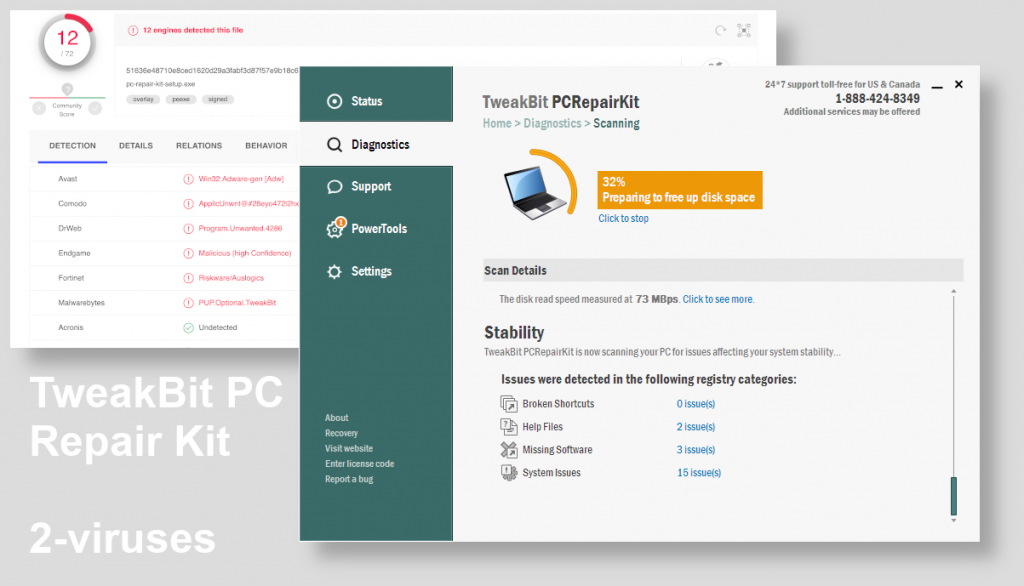 TweakBit PC Repair Kit How to remove Dedicated