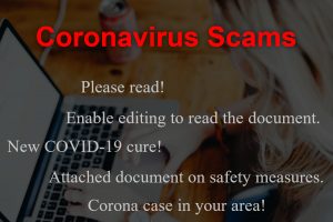 COVID-19 Email Scams