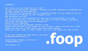 Foop File Virus