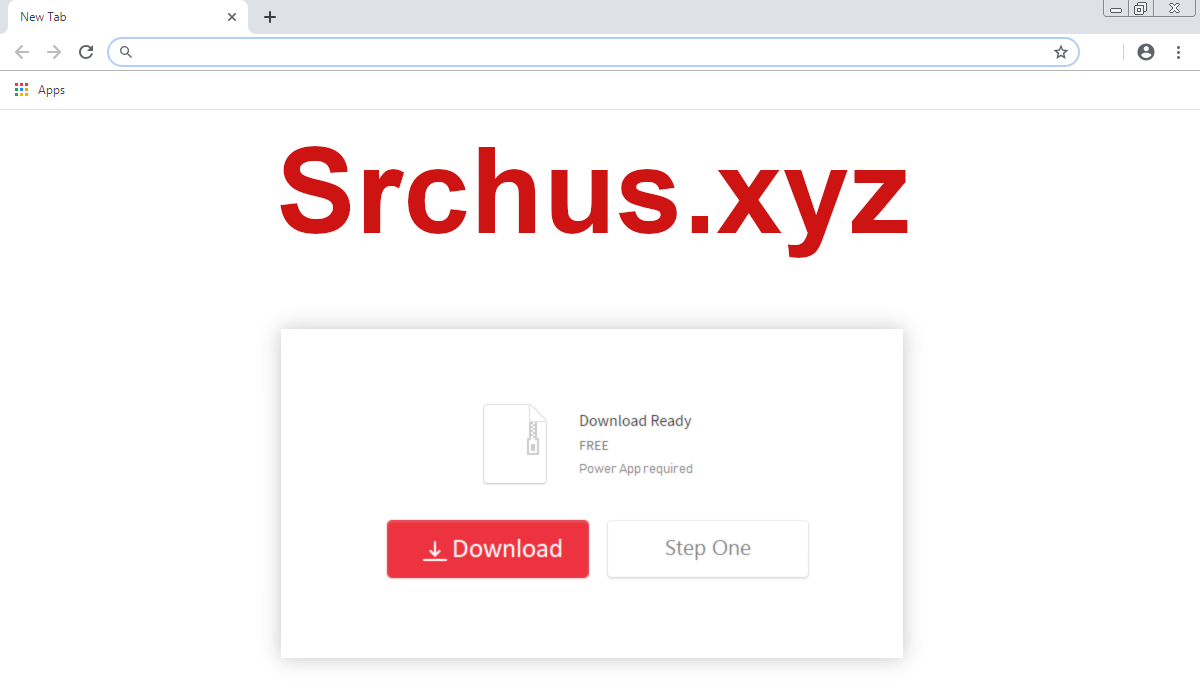 Srchus.xyz spreads using deceptive ads.