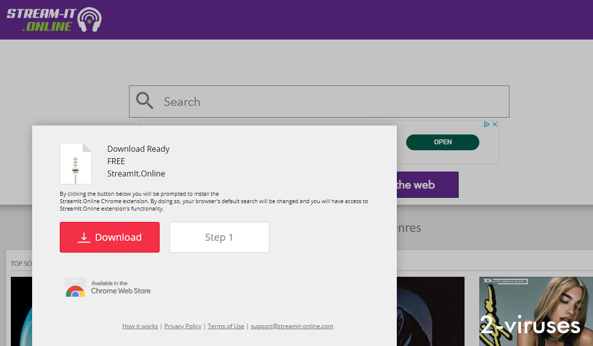 Stream It uses the Download Ready page.