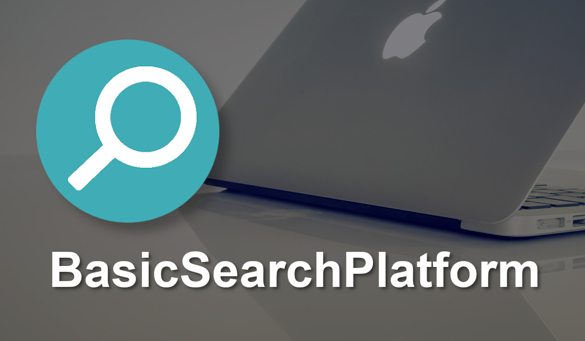BasicSearchPlatform uses an icon f a white magnifying glass on a green circle.