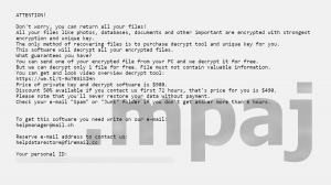 Mpaj Ransomware