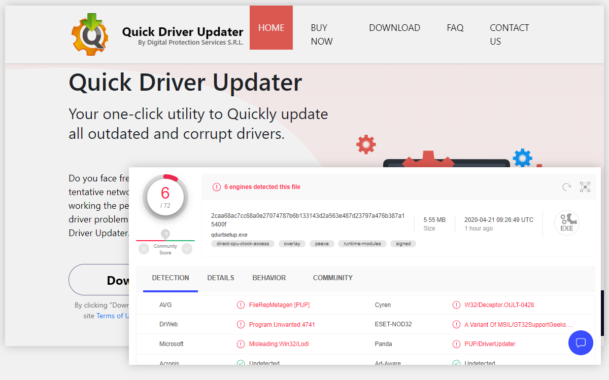 Quick Driver Updater – How to remove – Dedicated 2-viruses.com