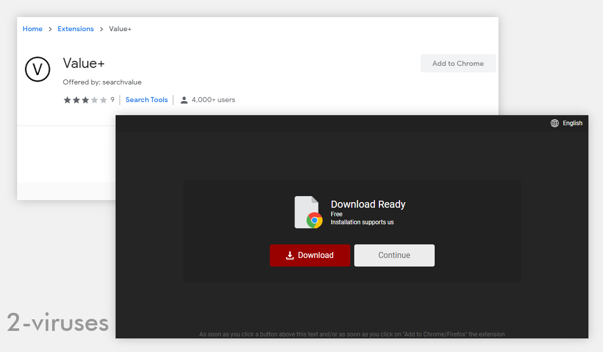 Value+ has over 4000 users on the Chrome web store.
