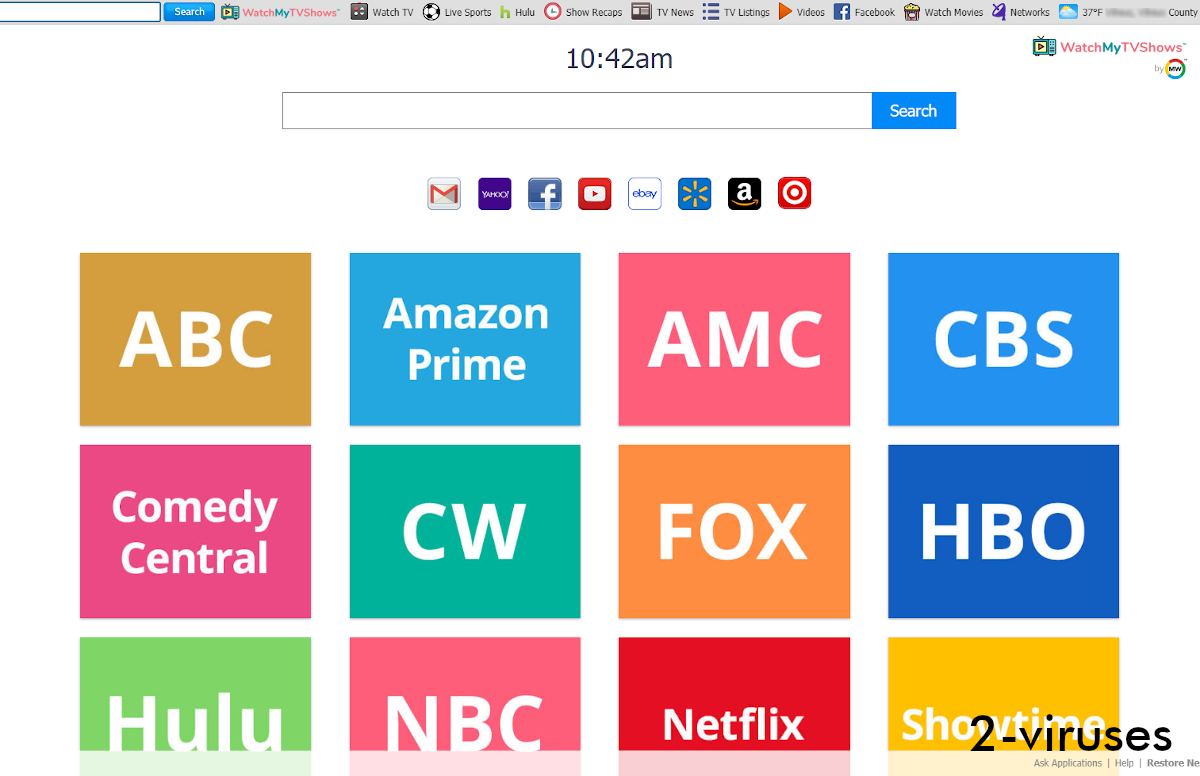 WatchMyTVShows offers linkt to other sites to watch tv shows.