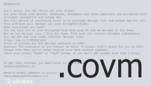 Covm Ransomware