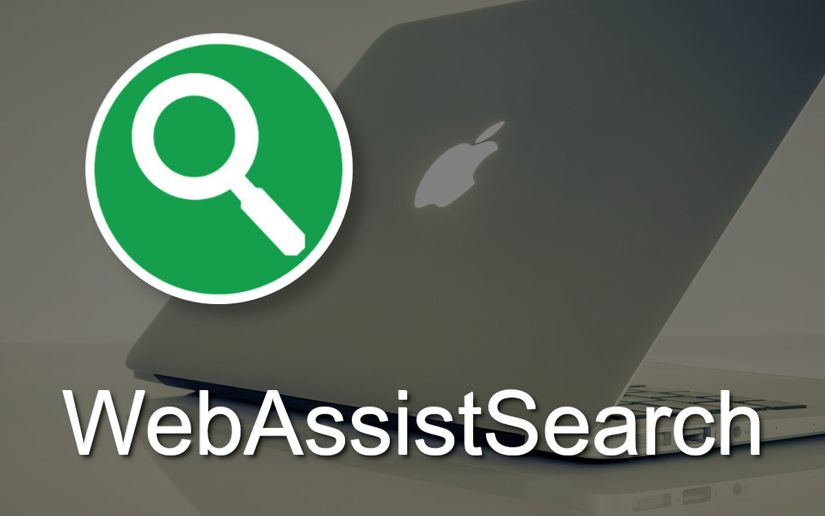WebAssistSearch's icon is a green circle with a white magnifying glass.
