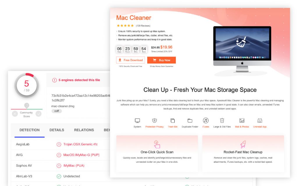 remove mac cleaner