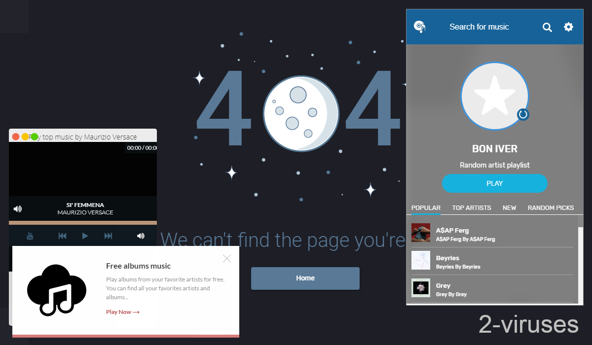 Music World Search is not very useful.