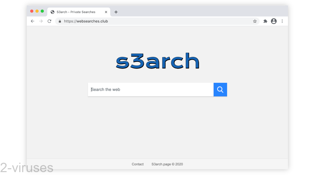 S3arch.page's logo lays "S3arch".