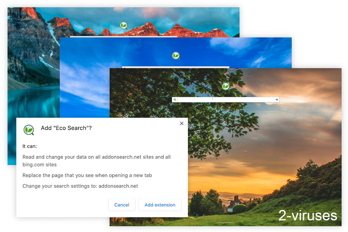 Eco Search permissions are a bit too intrusive.