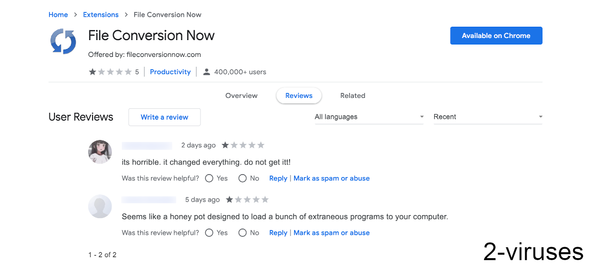Hfileconversionnow.com ads are not kind.