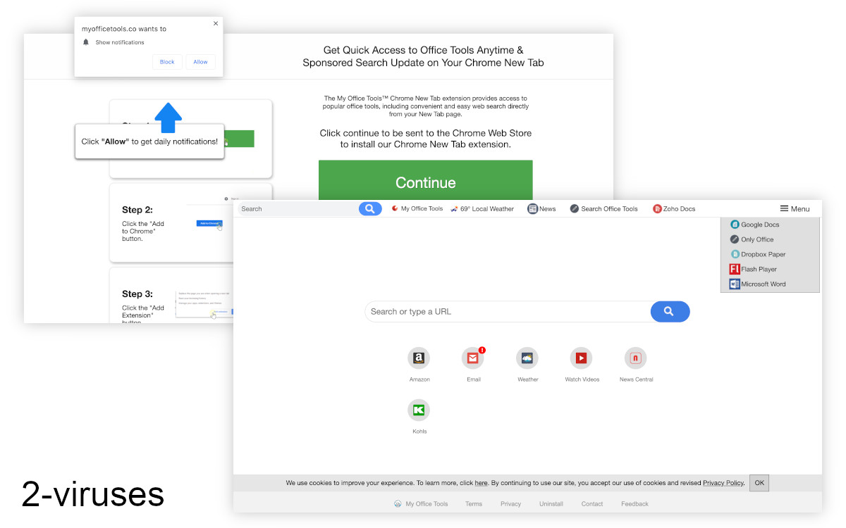 Hmyofficetools.co installation site.