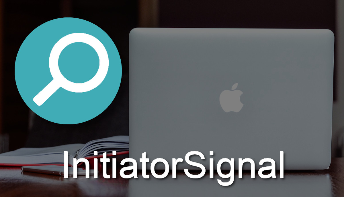 InitiatorSignal uses an icon of a magnifying glass.