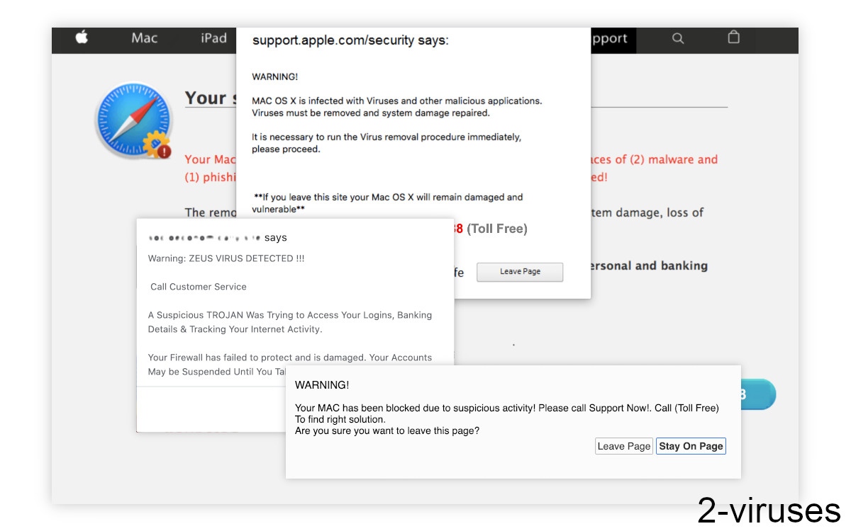 Scam – “Zeus Virus Detected” – How to remove (Dec, 2020) – Dedicated 2 ...