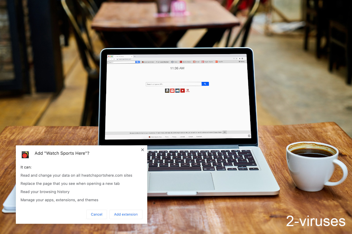 Hwatchsportshere.com is another Eightpoint new tab.