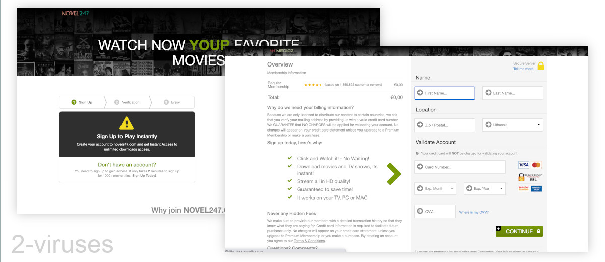 Promos4you.net leads to a subscription signup.