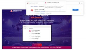 Sports Search for Chrome™