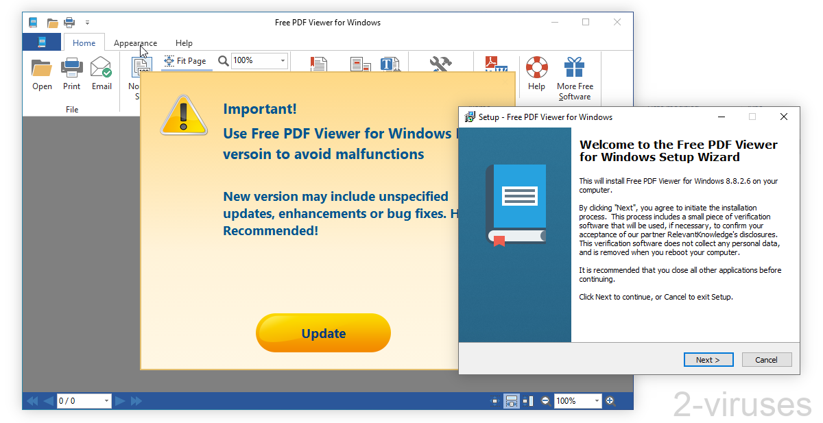 recommended free pdf viewer for windows