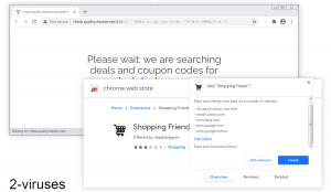 Shopping Friend Redirects