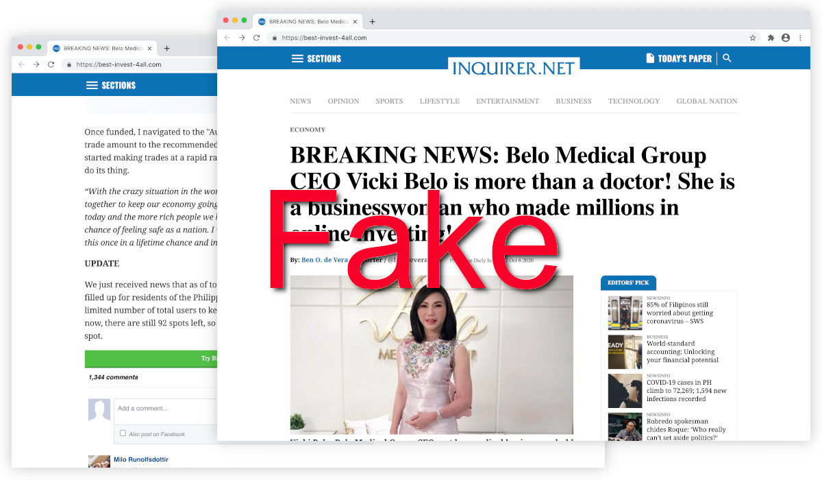 Best-invest-4all.com's fake article.