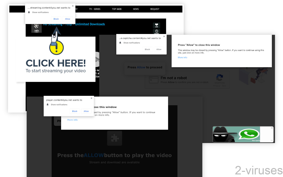 Content4you.net lies about what the Allow button does.