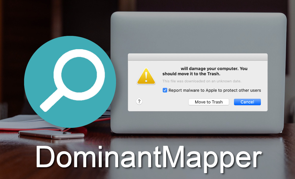 DominantMapper uses an icon of a blue/green circle with a magnifying glass.
